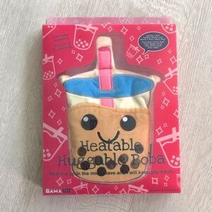 GAMAGO Heatable Huggable Boba Lavender Infused Heating Pad & Pillow